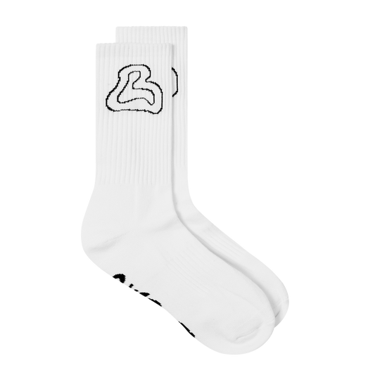 OG BROTHAS SOCKS [WHITE]
