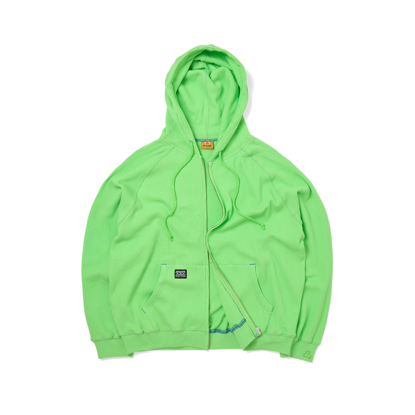 SUMMAH WAFFLE HOODIE [GREEN APPLE]