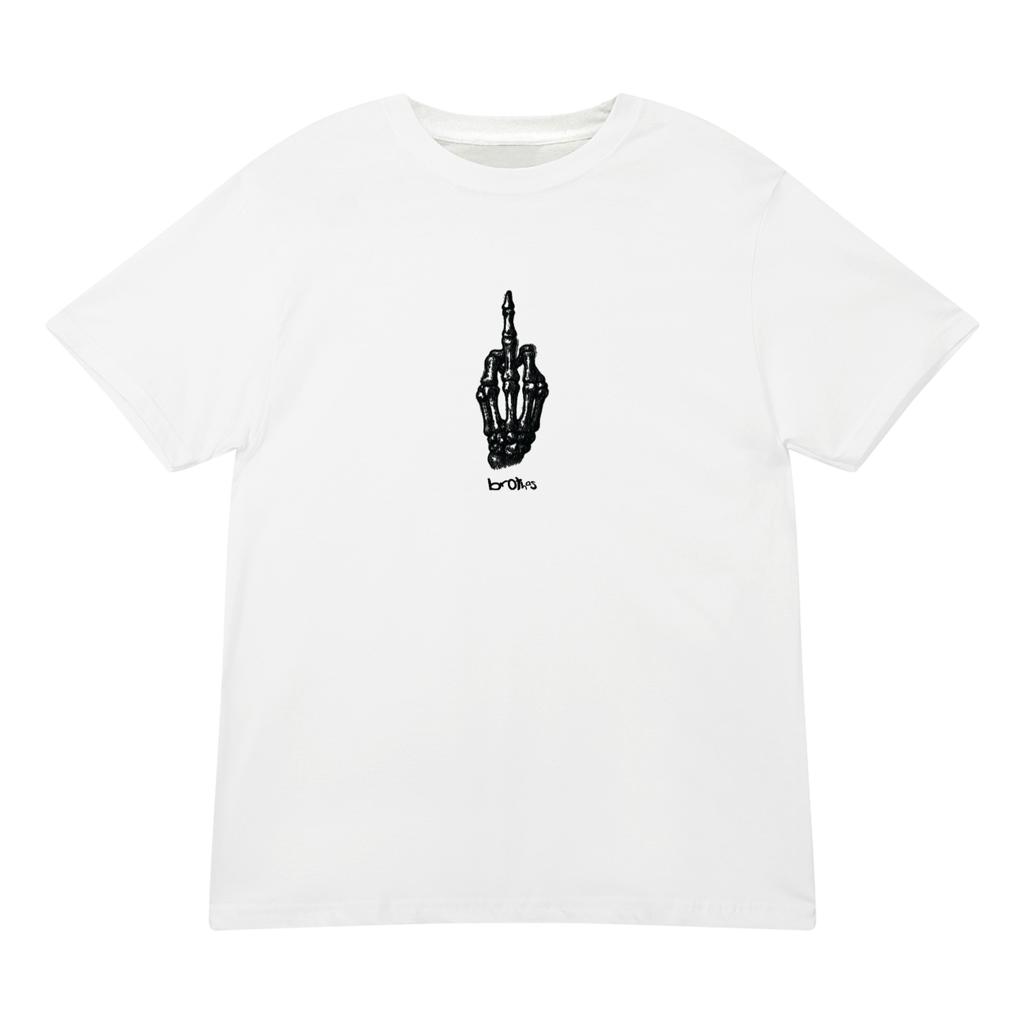 F**K BROTHAS TEE [WHITE]